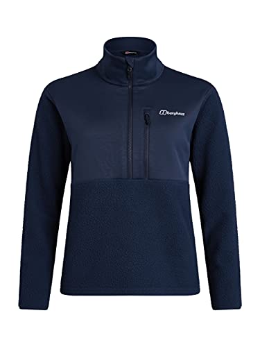 Berghaus Damen Fadley Half Zip Fleece Jacke, zusätzliche Wärme, schmeichelnder Stil, langlebig von Berghaus