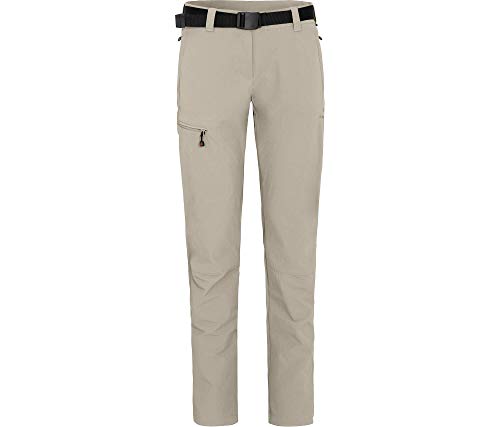 Bergson MENA (Slim) | Damen Wanderhose, vielseitig, pflegeleicht, Feather Gray [743], 76 - Damen von Bergson