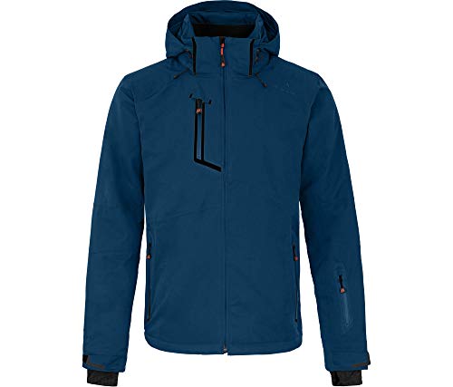 Bergson Nano Light | Herren Skijacke & Outdoorjacke, unwattiert, 20000 mm Wassersäule, Poseidon [390], 48 - Herren von Bergson