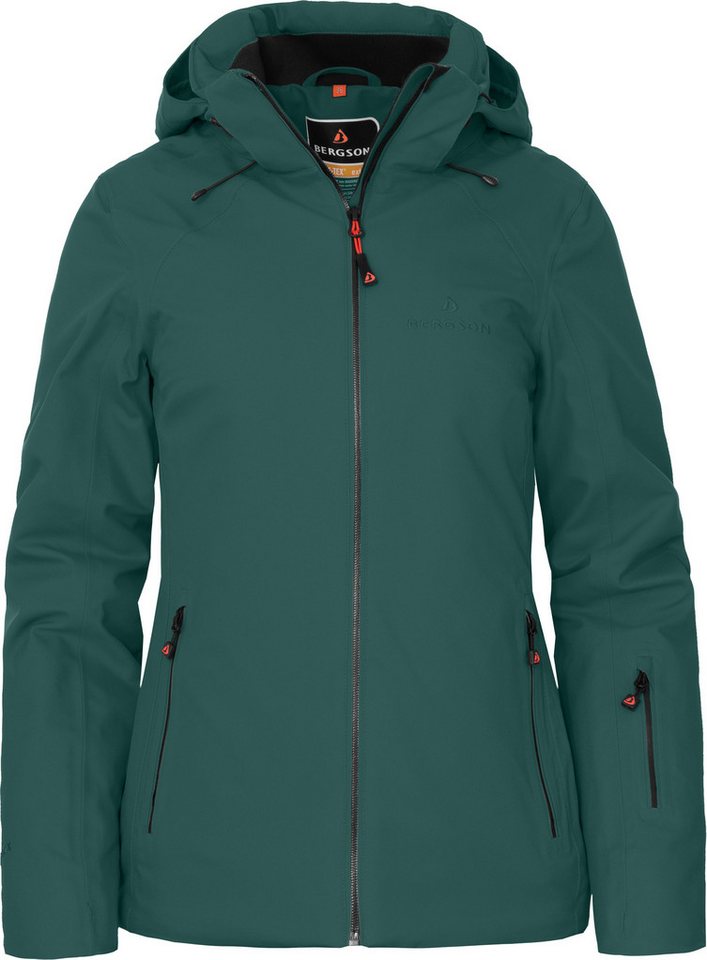 Bergson Outdoorjacke RANUA Damen Skijacke & Winterjacke, wattiert, recycelt, 20000 mm Wassersäul von Bergson