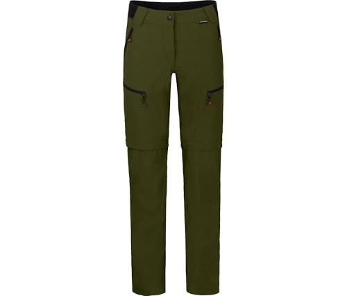 Bergson PORI Zipp-Off | Damen Wanderhose, robust, elastisch, Green Goose [253], 22 - Damen von Bergson