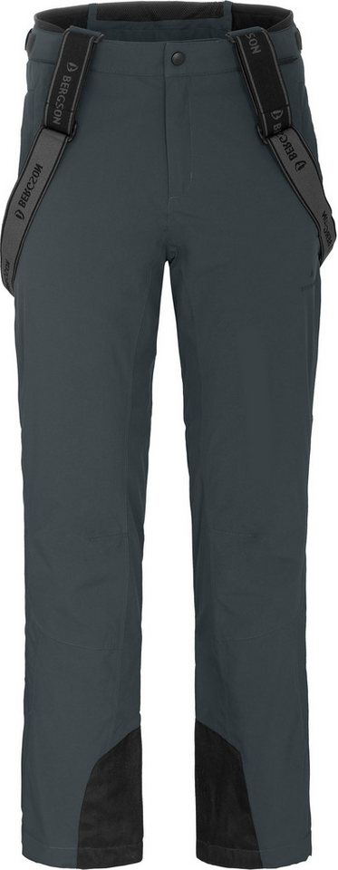 Bergson Skihose FLEX light Herren Skihose, unwattiert, 20000mm Wassersäule, Langgrößen, dunkel g von Bergson