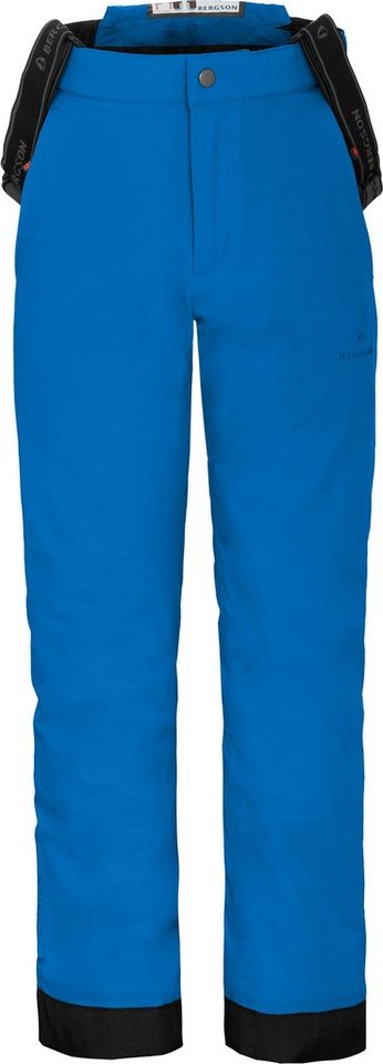 Bergson Skihose PELLY Kinder Skihose, wattiert, 20000 mm Wassersäule, Normalgrößen, blau von Bergson