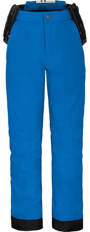 Bergson Skihose PELLY MAXI Kinder Skihose, wattiert, 20000 mm Wassersäule, Normalgrößen, blau von Bergson