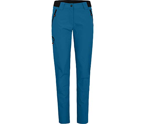 Bergson VIDAA Comfort (Slim) | Damen Wanderhose, leicht, strapazierfähig, Blue Sapphire [307], 42 - Damen von Bergson