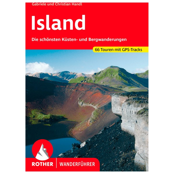 Bergverlag Rother - Island - Wanderführer 10. aktualisierte Auflage 2024 von Bergverlag Rother