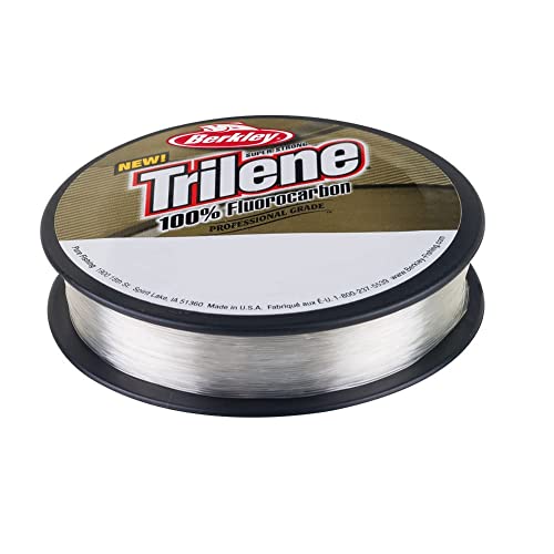 Berkley Angelschunr Trilene Fluorocarbon Leader 25-50 m 0.40 mm 25m Fluorocarbon Meer Spinning Surfcasting Forelle Bolo See von Berkley