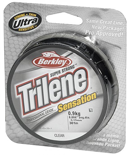 Berkley Filo da Pesca Trilene Sensation 0.20 mm 300 m Nylon Mare Spinning Surfcasting Carpfishing Trota Lago von Berkley
