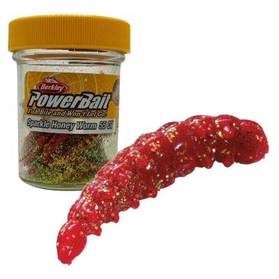 Berkley Power HONEY WORMS Red Scales von Berkley