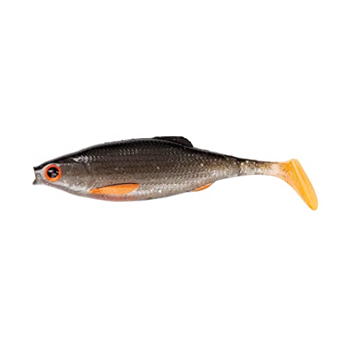 Soft Swimbait Kunstköder für Spinnageln und Baitcastenangeln Berkley Pulse Realistic Roach 11 cm von Berkley