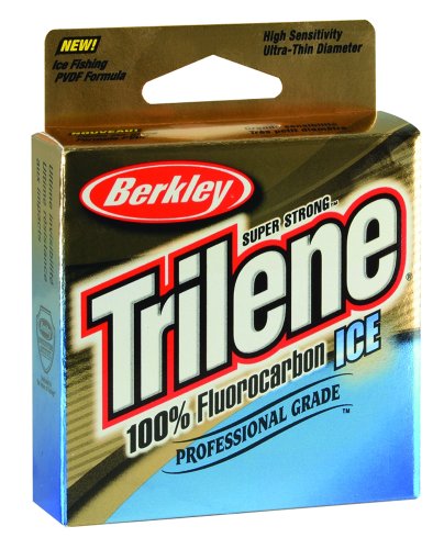 Berkley Trilene® 100% Fluorocarbon EIS, klar, 2,3 kg Bruchfestigkeit, 75 m Angelschnur, geeignet für Süßwasserumgebungen von Berkley