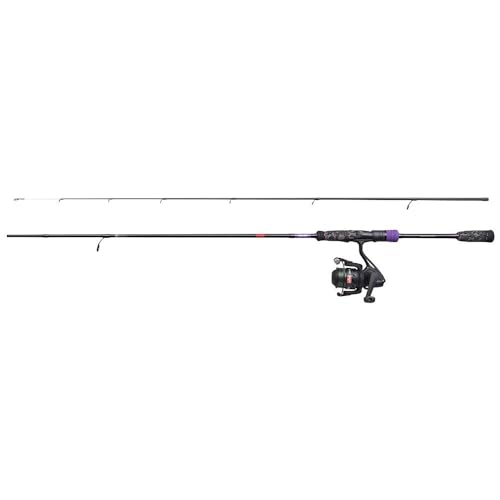 Berkley URBN II Angelköder Combos – Rute und Rolle Combo für den Einstieg beim Raubfischfang. Wählen Sie aus Jigger, Dropshotter, Finesse oder Allrounder-Kits, Schwarz, 2 von Berkley