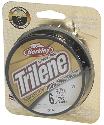 Trilene 100% Fluorocarbon Leader 50M Clear Angelschnur Trilene 100% Fluorocarbon Leader 50M Clear Angelschnur von Berkley