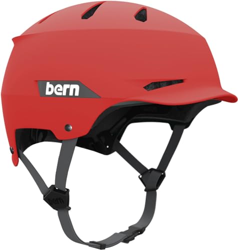 Bern Hendrix 2.0 H2O Helm 2023 Matte Hyper red, L von Bern