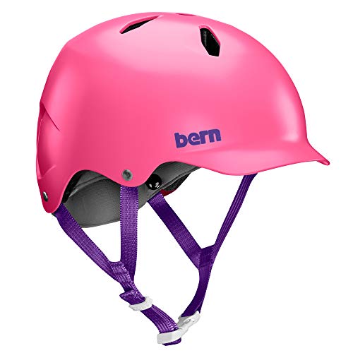 Bern Unisex-Youth Bandito Helm, pink, M/L von Bern