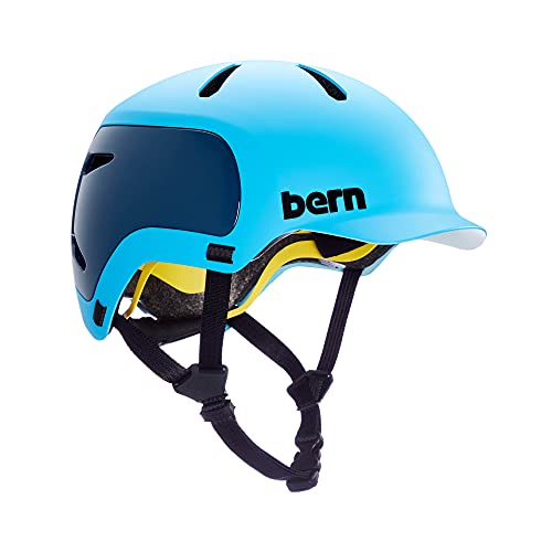 Bern Watt 2,0 Fahrradhelm, Mattes Ozeanblau, SML von Bern