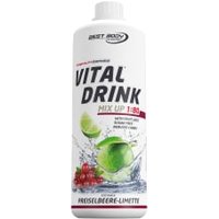 Vital Drink Konzentrat - 1000ml - Cranberry Lime von Best Body Nutrition