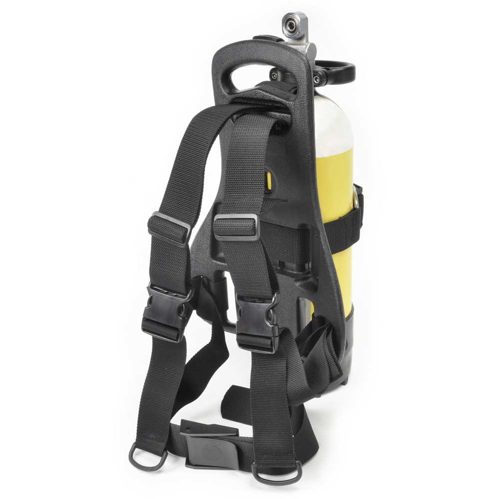 Best Divers Tank Backpack 5l With Shoulders Harness Schwarz von Best Divers