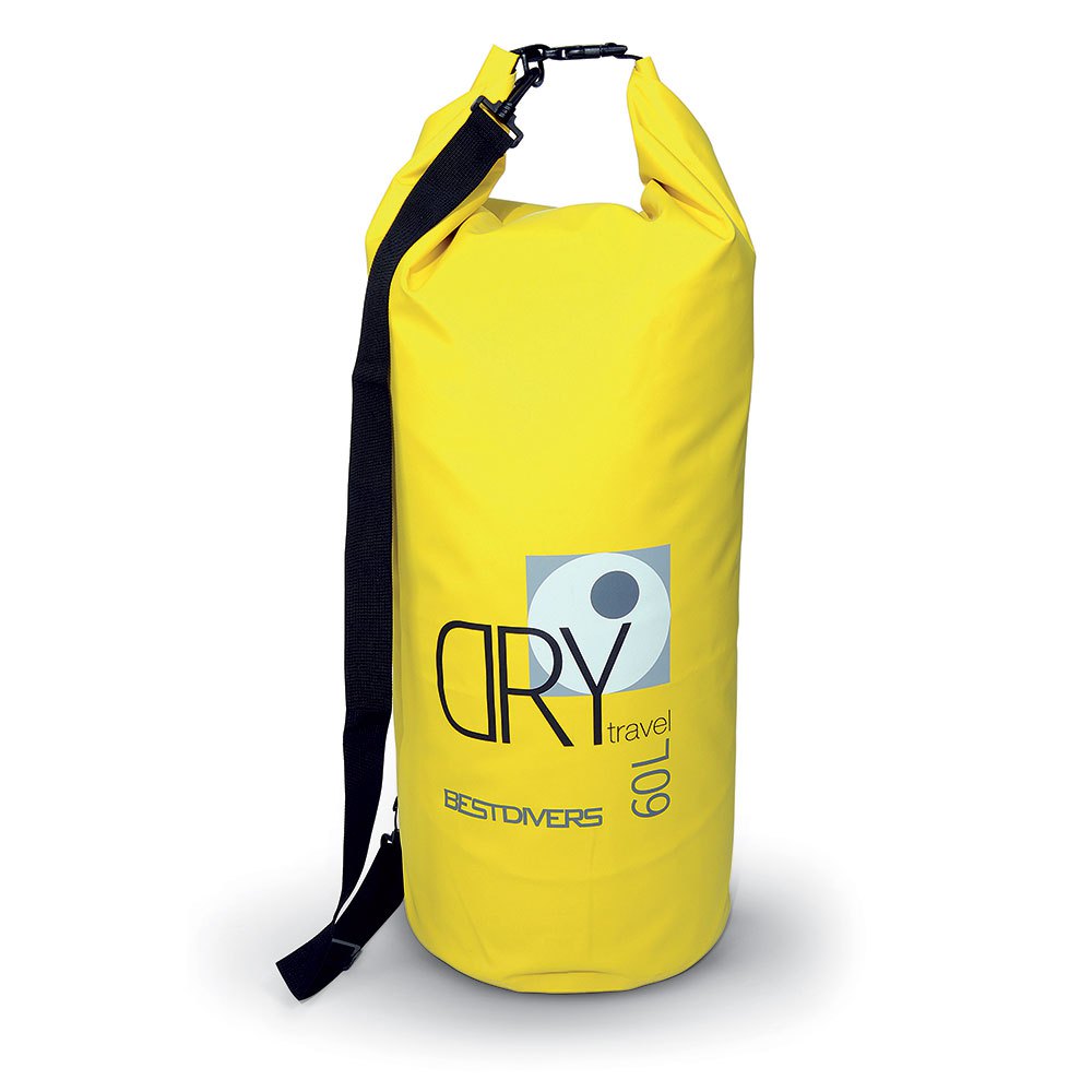 Best Divers Travel Dry Sack 60l Gelb von Best Divers