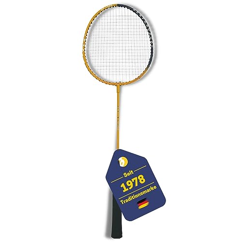 Best Sporting Badminton Schläger 100 XT I Griffband Badmintonschläger I Schaft und Rahmen aus gehärtetem Stahl I Verstärktes T-Stück I Badminton Racket von B Best Sporting
