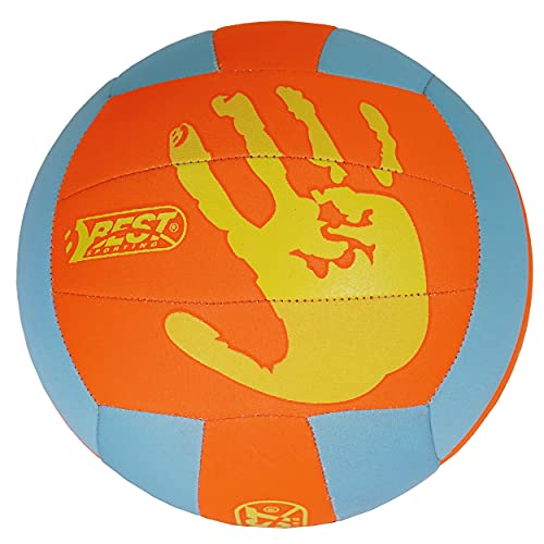 Best Sporting Neopren Beach-Volleyball, orange (orange-blau) ,64217 von B Best Sporting