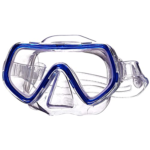 Best Sporting Tauchmaske Piranha I Kinder Schwimmbrille mit extra großes Sichtfeld I Kleine Tauchbrille mit Kopfband, bis zu 44 cm verstellbar I Salzwasserresistentes Kopfband von B Best Sporting