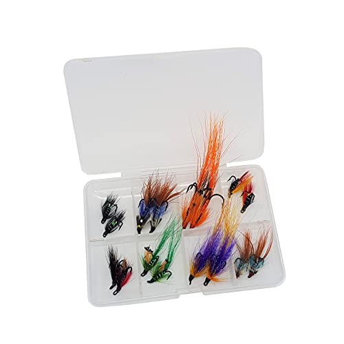 BestCity Fliegenfischen Lachs X16 10–14 mit Box #339 von BestCity