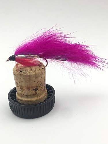 BestCity Zonker Fliegenfischen Prime-Kollektion, Pink, Größe 10, 8 Stück von BestCity