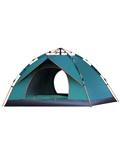 Bestgift Outdoor Sofortiges Aufstellen mit Nettokonto Anti-Mücke für Trekking,Camping und Outdoor Verstaubar Zelt Dunkelgrün 2-3 Personen von Bestgift