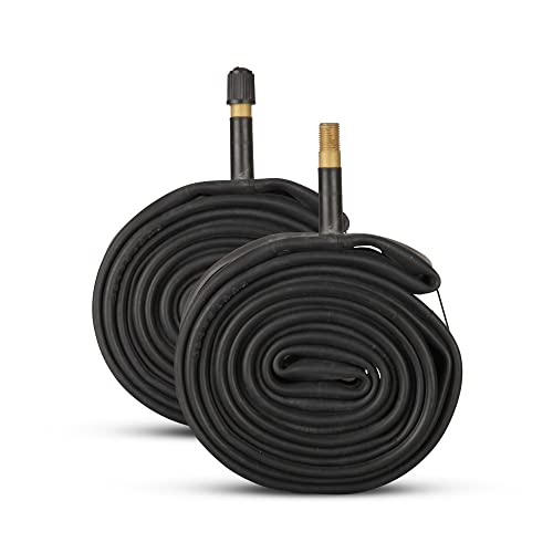 Fahrradschlauch (Standard) 2er Set - 26 Zoll (26" x 1,75-2,125) Innenschlauch (AV/Auto Ventil) ETRTO - 40/57-559 von Bestlivings