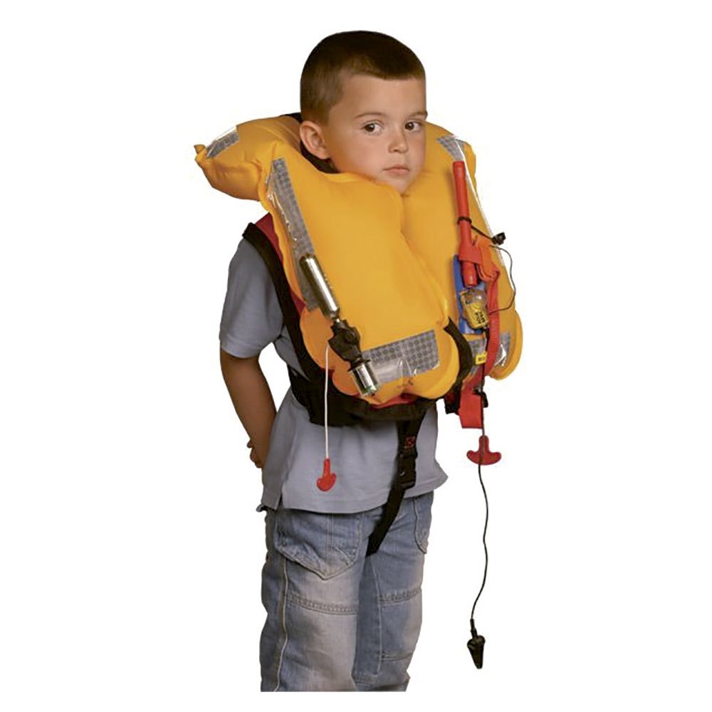 Besto 150n Solas Twin Chamber Child Lifejacket Gelb von Besto