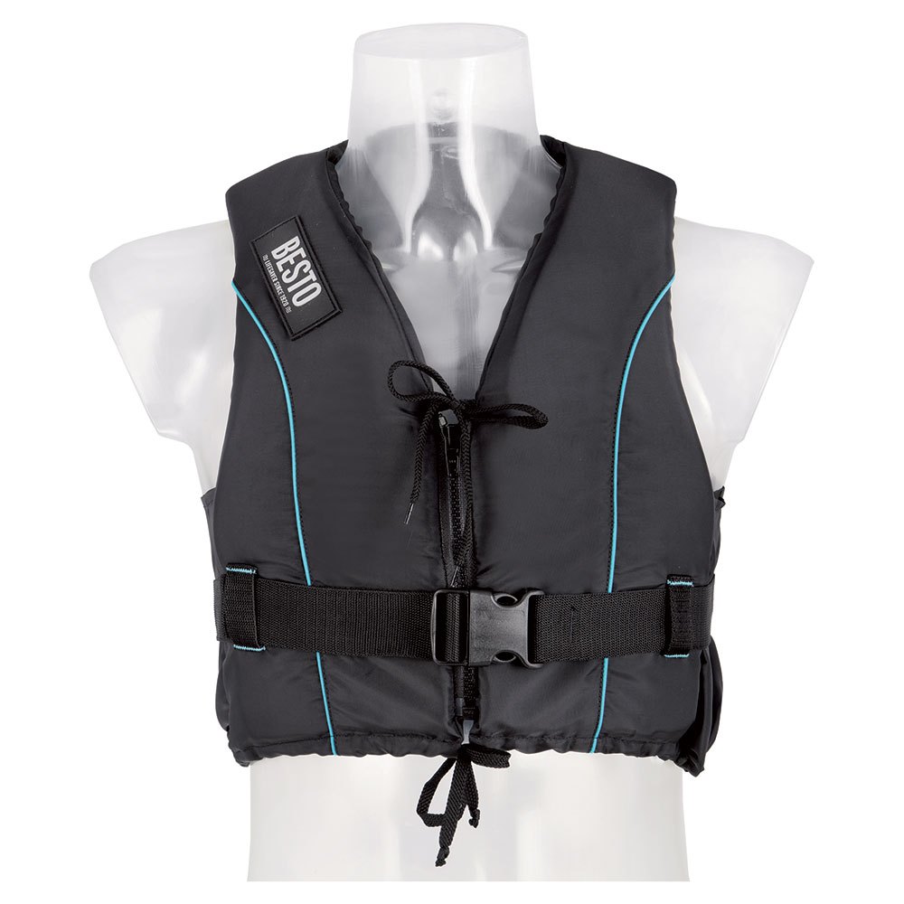 Besto Dinghy Zipper 50n Lifejacket Schwarz 2XL von Besto
