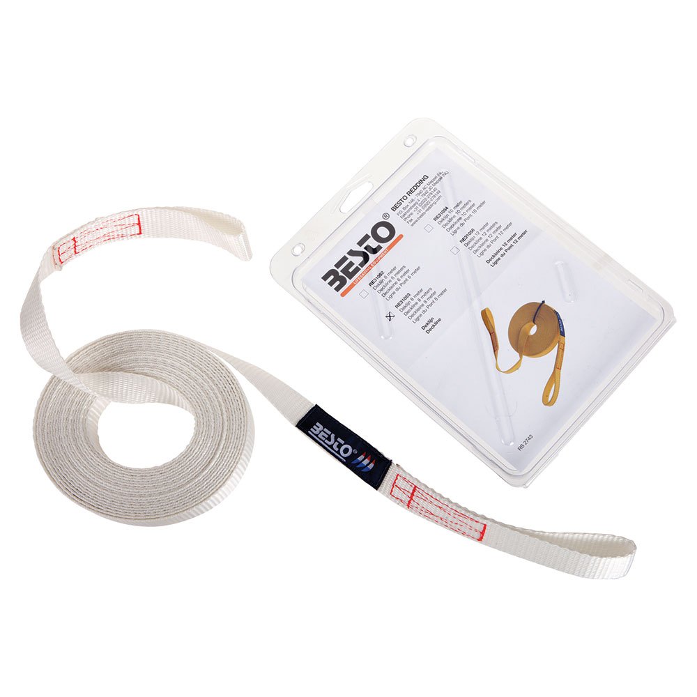 Besto Polyester Lifesaver Rope Weiß 8 m von Besto