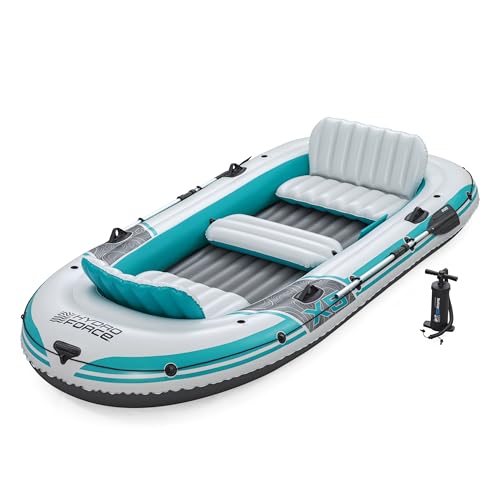 Bestway Hydro-Force Schlauchboot Komplett-Set Adventure Elite X5 364 x 166 x 45 cm von Bestway