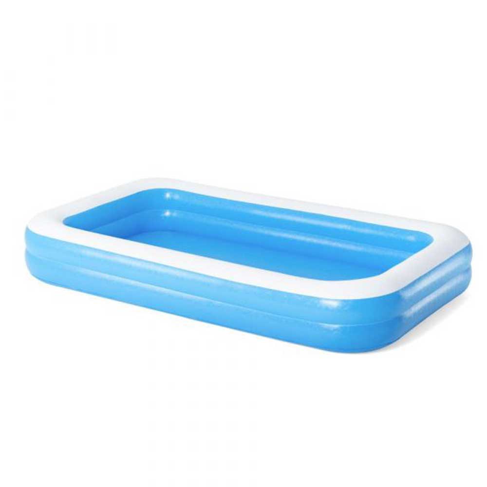 Bestway 305x183x46 Cm Rectangular Inflatable Pool Weiß,Blau 850 Liters von Bestway