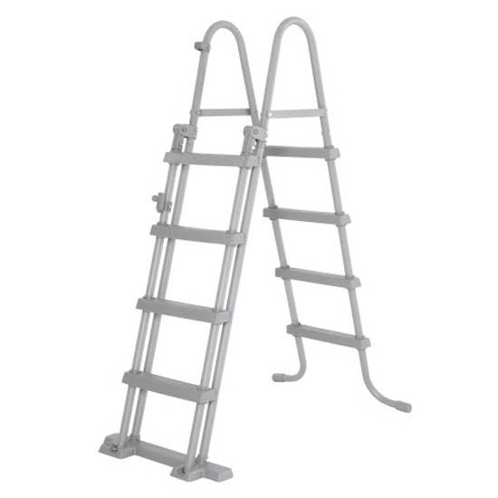 Bestway 4 Step Safety Pool Ladders 122 Cm Silber von Bestway