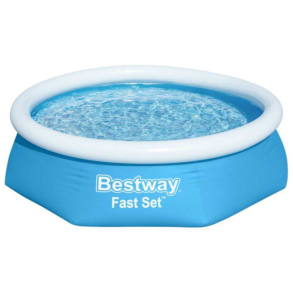 Bestway Fast Set 244x61 Cm Round Inflatable Pool Blau 1880 Liters von Bestway