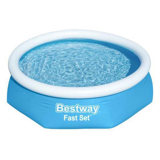 Bestway Fast Set Ø 244x61 Cm Round Inflatable Pool Blau 1880 Liters von Bestway