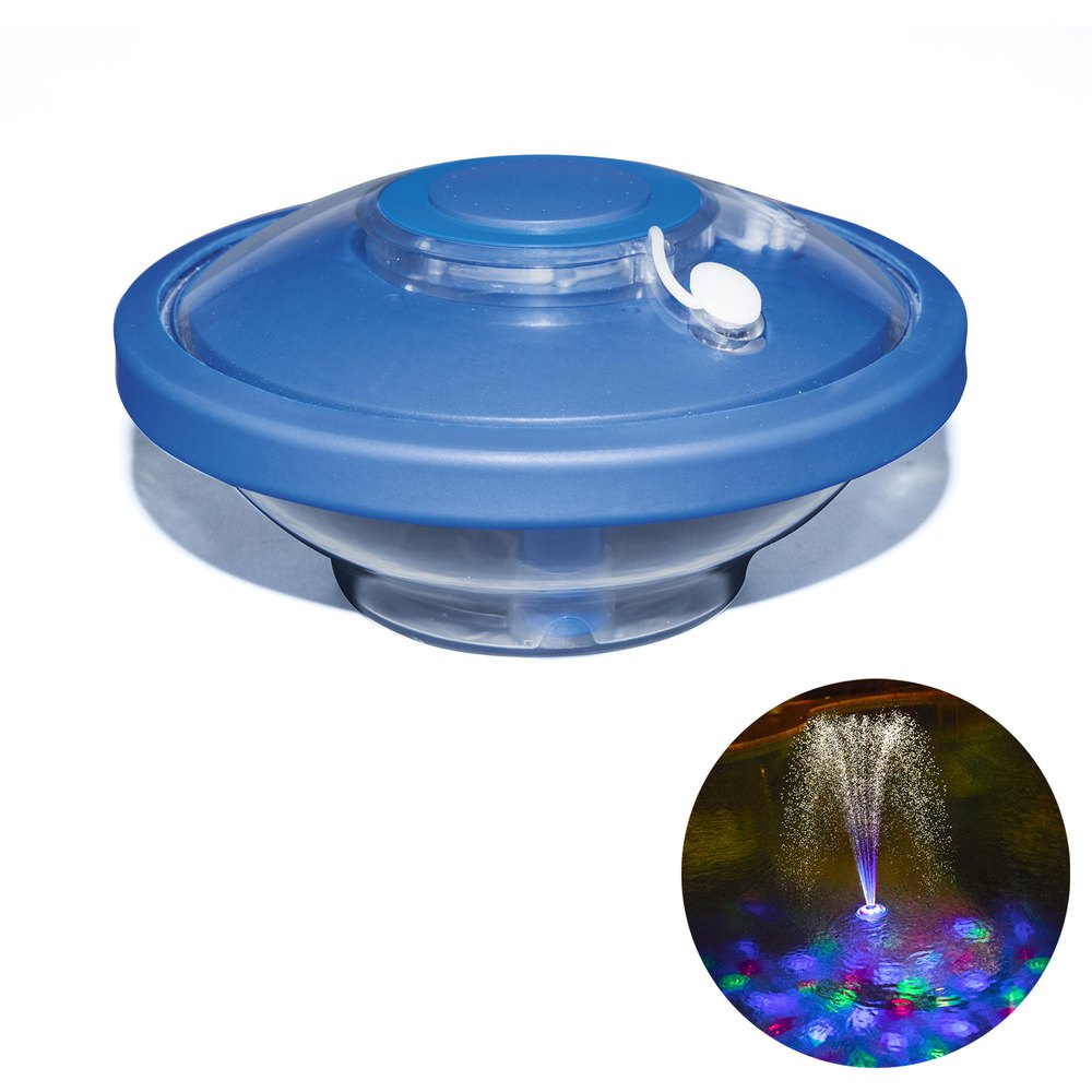 Bestway Floating Fountain With Led For Swimming Pools With Lithium Battery 18.5 Cm Blau von Bestway