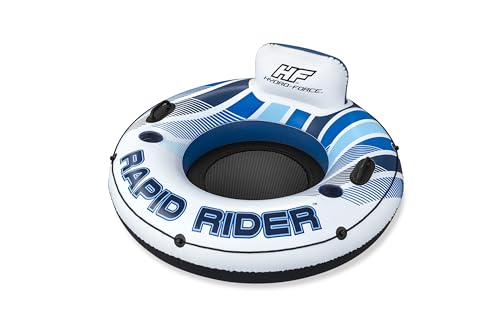 Bestway Hydro-Force Schwimmring mit Rückenlehne Rapid Rider Ø 135 cm von Bestway