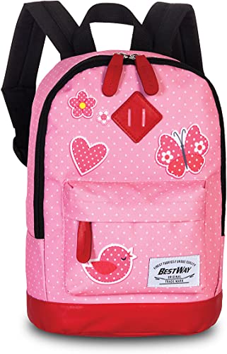 Bestway Kinderrucksack Herz rosa, 40216-2102, Einheitsgröße von Bestway