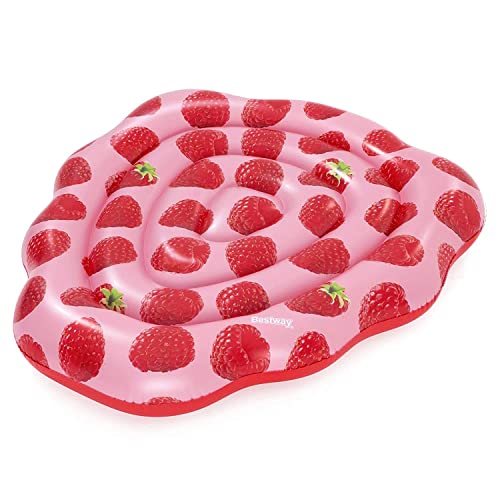 Bestway® 65" x 59.5"/1.65m x 1.51m Scentsational Raspberry Pool Float von Bestway