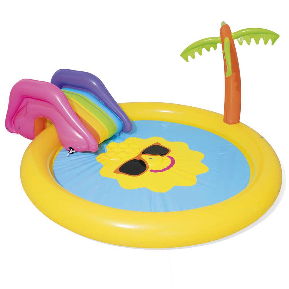 Bestway Sunnyland Splash 237x201x104 Cm Round Inflatable Play Pool Mehrfarbig 59L von Bestway