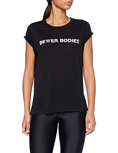 Better Bodies Damen Astoria Tee T-shirt, schwarz, S von Better Bodies