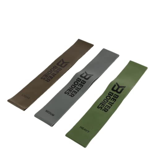 Better Bodies Resistance Mini Band Sportbänder, grün, One Size von Better Bodies