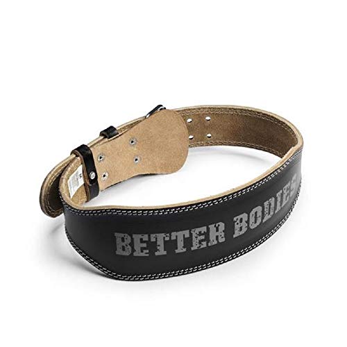 Better Bodies Weight Lifting Belt, Black, M von Better Bodies