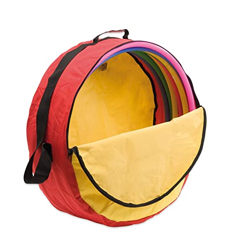Betzold Sport - Reifentasche gefüllt mit 10 Reifen - Hula-Hoop-Reifen Sport von Betzold