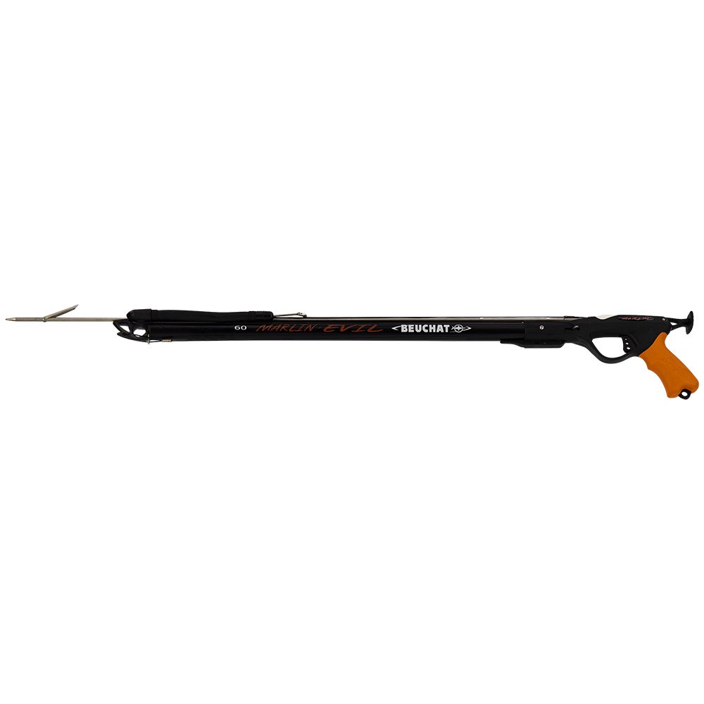 Beuchat Marlin Evil Aluminium Sling Spearfishing Gun With Guide Schwarz 110 cm von Beuchat