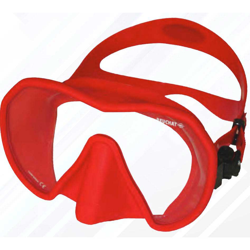 Beuchat Maxlux S Diving Mask Rot von Beuchat