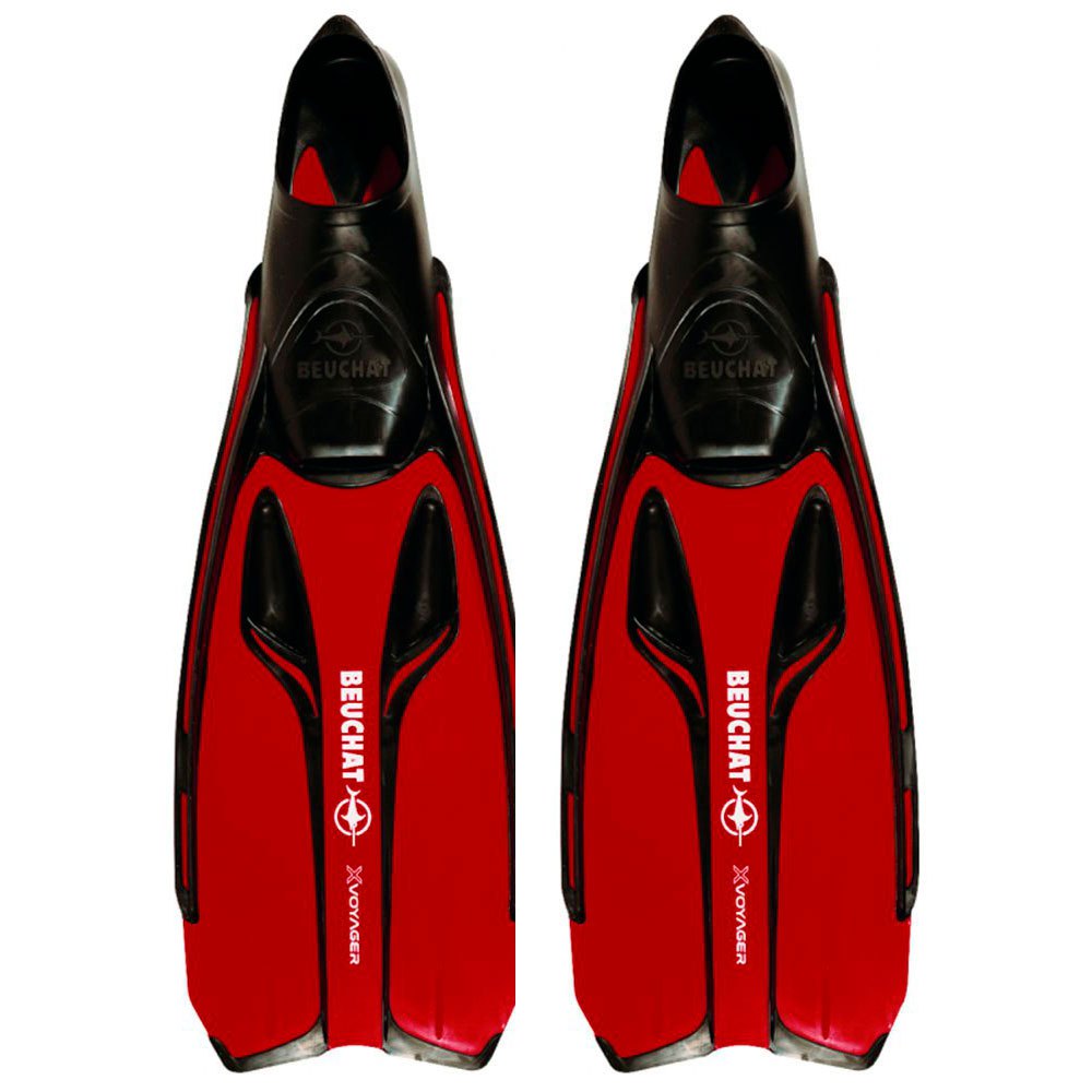 Beuchat X Voyager Diving Fins Rot EU 40-41 von Beuchat